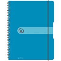 Los mejores  - Cuaderno espiral A4 PP- 80h.- Easy Orga to Go- cubierta azul